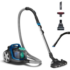 Philips 5000 Series FC9557 Vacuum Cleaner - 1.5L Dust Container, Deep Black - Powerful & Efficient Cleaning Solution!